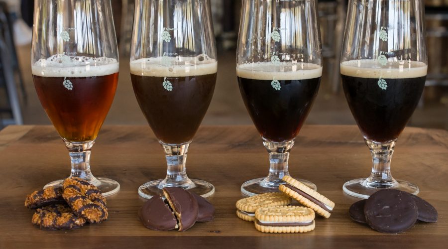 Crooked Thumb Girl Scout Cookie Beers